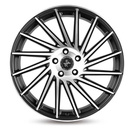 FELGI KESKIN KT17 5x112 10x22 ET50 Matt Black Front Polish