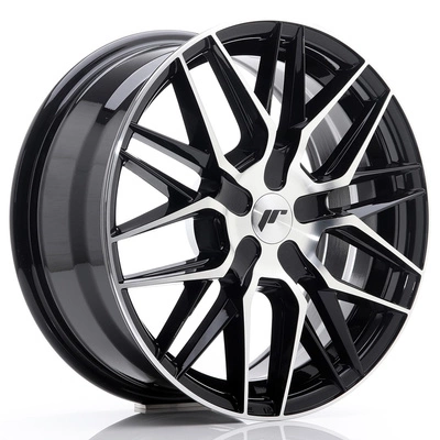 FELGI JAPAN RACING JR28 17x8 ET25-40 BLANK Black Machine