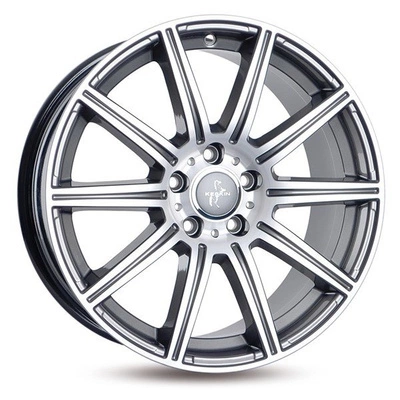 FELGI KESKIN KT16 5x112 8.5x19 ET30 Palladium Front Polish