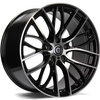 FELGI CARBONADO SHINE 5x120 8x18 ET30 Black Front Polished