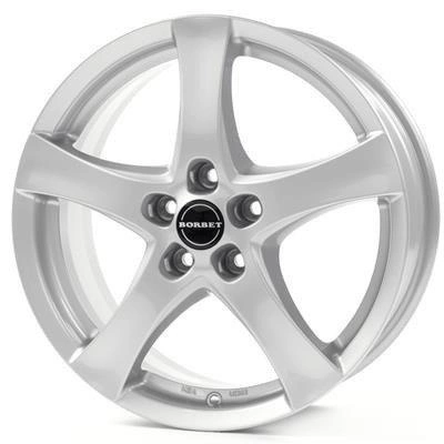 FELGI BORBET F 4x100 6x15 ET40 Brilliant Silver