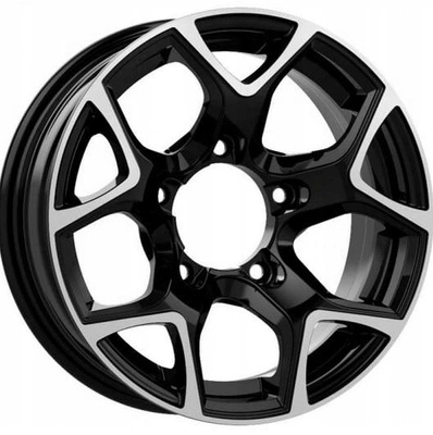 FELGI GMP ITALIA SJ15 5x139.7 5.5x15 ET5 Black Diamond