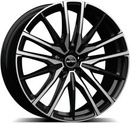 FELGI GMP ITALIA SPARTA 5x114.3 9.5x22 ET37 Black Diamond