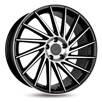 FELGI KESKIN KT17 5x112 8x18 ET45 Black Front Polish
