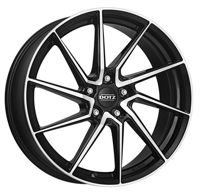 FELGI DOTZ SPA DARK 5x112 8x19 ET45 Black Polished