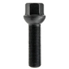 Czarna śruba do felg M14x1.50 45 mm - klucz 17. Kula