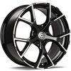 Felgi Carbonado RIVER 5x112 8x18 ET45 Black Front Polished