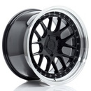 Felgi Japan Racing JR40 18x10.5 ET15-22 5H BLANK Gloss Black w/Machined Lip