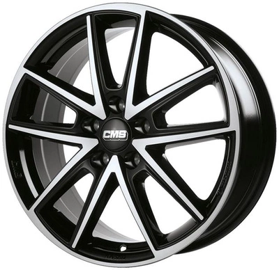 FELGI CMS C30 5x114.3 8x18 ET45 Diamond Black Gloss