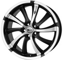 Felgi Brock B23 5x114.3 9.5x19 ET35 Black Matt Polished