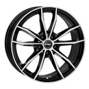 FELGI RIAL X12X 5x112 9x19 ET38 Diamond Black Front Polished