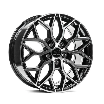 Felgi 1AV ZX12T 5x108 8x18 ET40 Gloss Black Polished