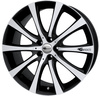 Felgi Brock B21 4x108 7x16 ET42 Black Matt Polished