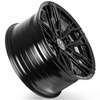 Felgi WRATH WF-15 5x120 9.5x19 ET38 Black Glossy