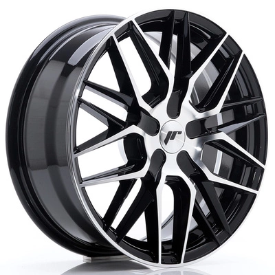 FELGI JAPAN RACING JR28 17x7 ET20-45 BLANK Black Machine
