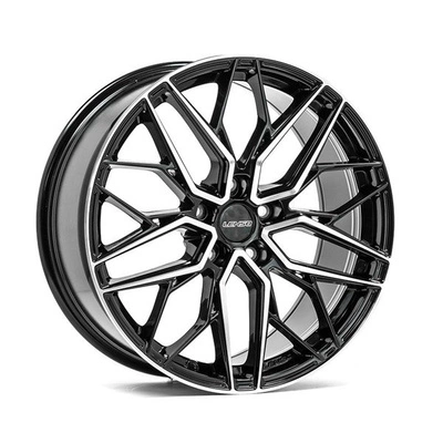 Felgi LENSO VENTUS 5x114.3 8.5x19 ET40 Gloss Black Polished