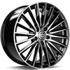 FELGI CARBONADO PRESTIGE 5x112 7.5x17 ET35 Black Front Polished