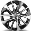 FELGI CARBONADO YAKUZA 5x114.3 7x17 ET39 Black Front Polished