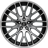 FELGI DIEWE FINA 5x114.3 9.5x19 ET45 Nero Machined