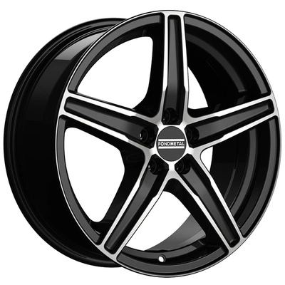 FELGI FONDMETAL 8100 5x114.3 6.5x16 ET45 Glossy Black Machined