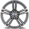 FELGI CARBONADO DIAMOND 5x120 8.5x19 ET33 Matt Anthracite Front Polished
