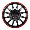 FELGI RONAL R54 5x112 8x17 ET35 Jetblack Red Rim