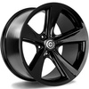 FELGI CARBONADO CONCAVE 5x120 10x19 ET14 Black Glossy