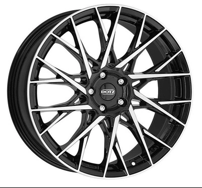 FELGI DOTZ FUJI DARK 5x108 8x20 ET45 Black Polished