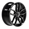 FELGI AUTEC BAVARIS 5x112 7x17 ET54 Black Polished