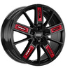 FELGI RONAL R67 RED 5x112 8x18 ET30 Jetblack