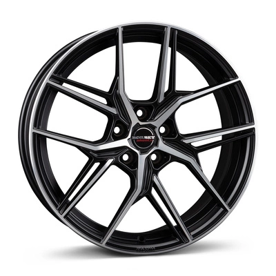 Felgi Borbet QX 5x114.3 8x19 ET40 Black Polished Matt