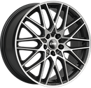 FELGI CMS C25 4x100 7x17 ET45 Black Polished