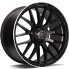 FELGI CARBONADO DARK 5x112 8.5x19 ET35 Deep Matt Black Lip Polished
