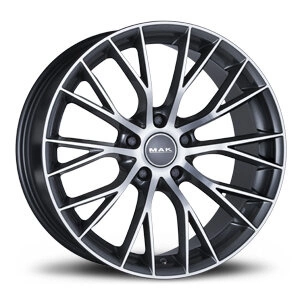 Felgi MAK MUNCHEN 5x112 9.5x19 ET28 Gun Met-Mirror Face