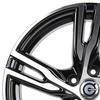 FELGI CARBONADO PUNCH 5x108 8x18 ET45 Black Front Polished