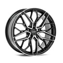Felgi LENSO VENTUS 5x114.3 8.5x19 ET40 Gloss Black Polished