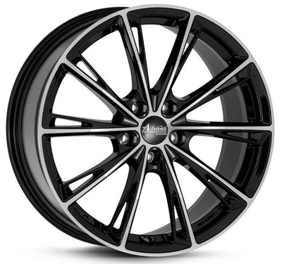 FELGI ADVANTI RACING PREDATOR 5x114.3 7.5x17 ET30 Black Polished
