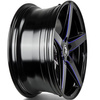 FELGI SEVENTY9 SV-N 5x120 8x18 ET30 Black Glossy Milled Blue