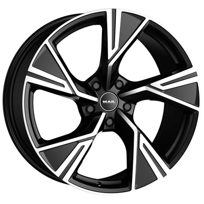 Felgi MAK STARK-D 5x112 11.5x23 ET46 Black Mirror