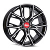 FELGI MAM B4 5x112 8.5x19 ET30 BLACK FRONT POLISH