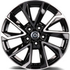 FELGI CARBONADO DYNASTY 5x114.3 7x17 ET40 Black Front Polished