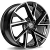 FELGI CARBONADO SUMMER 5x112 7x17 ET40 Black Front Polished