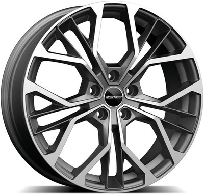 FELGI GMP ITALIA MATISSE 4x100 6x15 ET38 Matt Anthracite Diamond