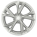 Felgi MAM RS6 5x114.3 7.5x17 ET40 Silver Painted
