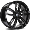 FELGI CARBONADO STUTTGART 5x112 8x18 ET45 Black Glossy