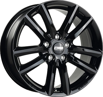 Felgi CMS C27 5x114.3 7x18 ET35 Gloss Black