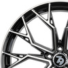 Felgi SEVENTY9 SCF-H 5x112 7.5x17 ET40 Black Front Polished