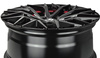 FELGI SEVENTY9 SV-C 5x112 8.5x19 ET30 Black Glossy Red Inner Lip