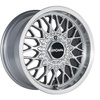 FELGI RONAL LS 4x100 7.5x15 ET25 Silver Front Diamond Cut
