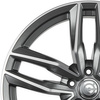 FELGI CARBONADO STYLE 5x112 8.5x19 ET35 Matt Anthracite Front Polished